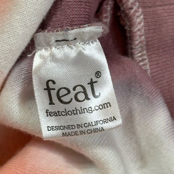 Feat Tie Dye Blanket blend Hoodie Womens Size Small EUC - Picture 8 of 12